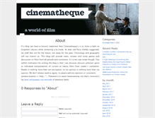 Tablet Screenshot of cinematheque.leithermagazine.com
